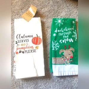Holiday towel set